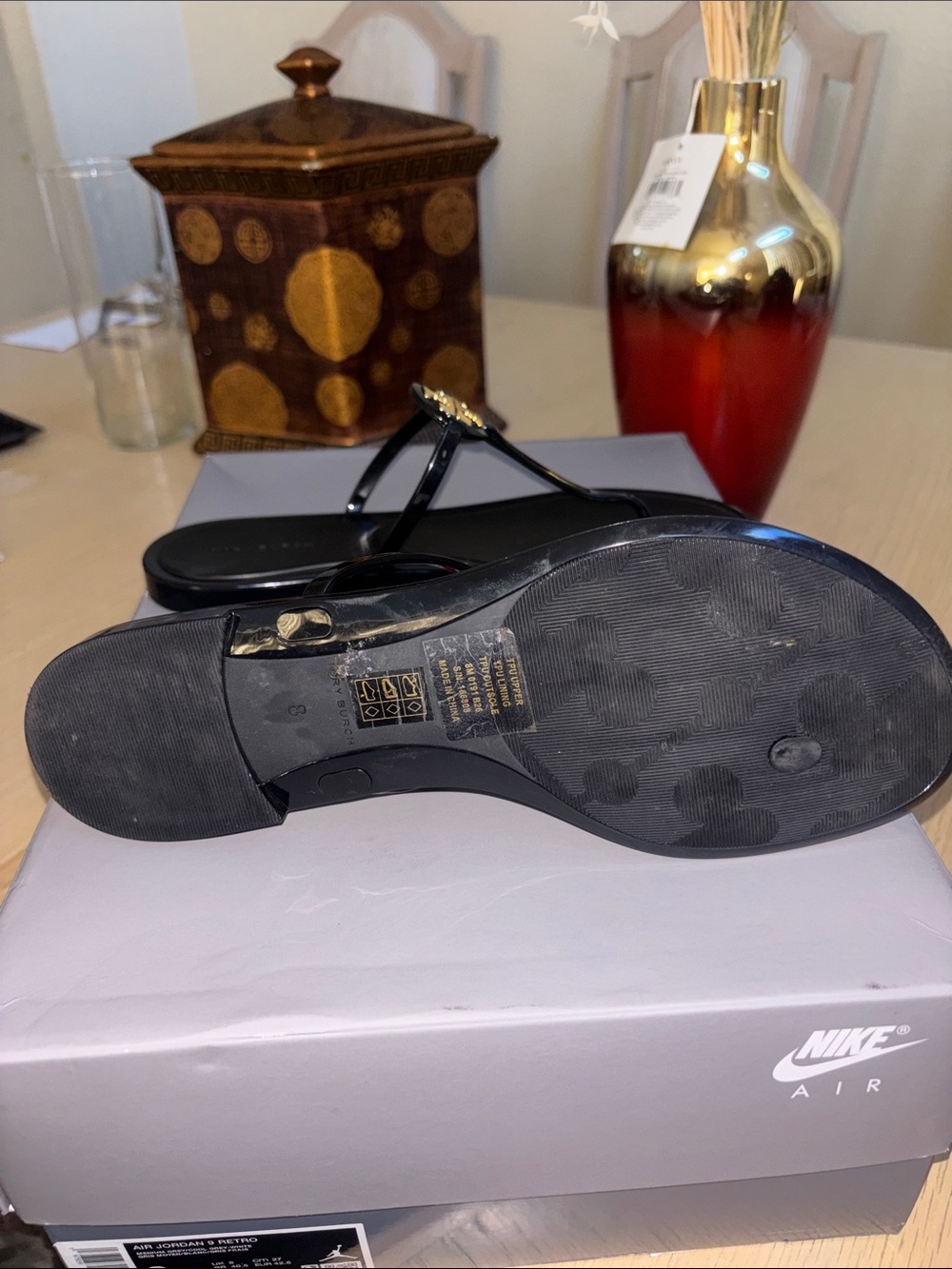 Mini Miller Tory Burch Black Jelly sandal - Picture 8 of 13